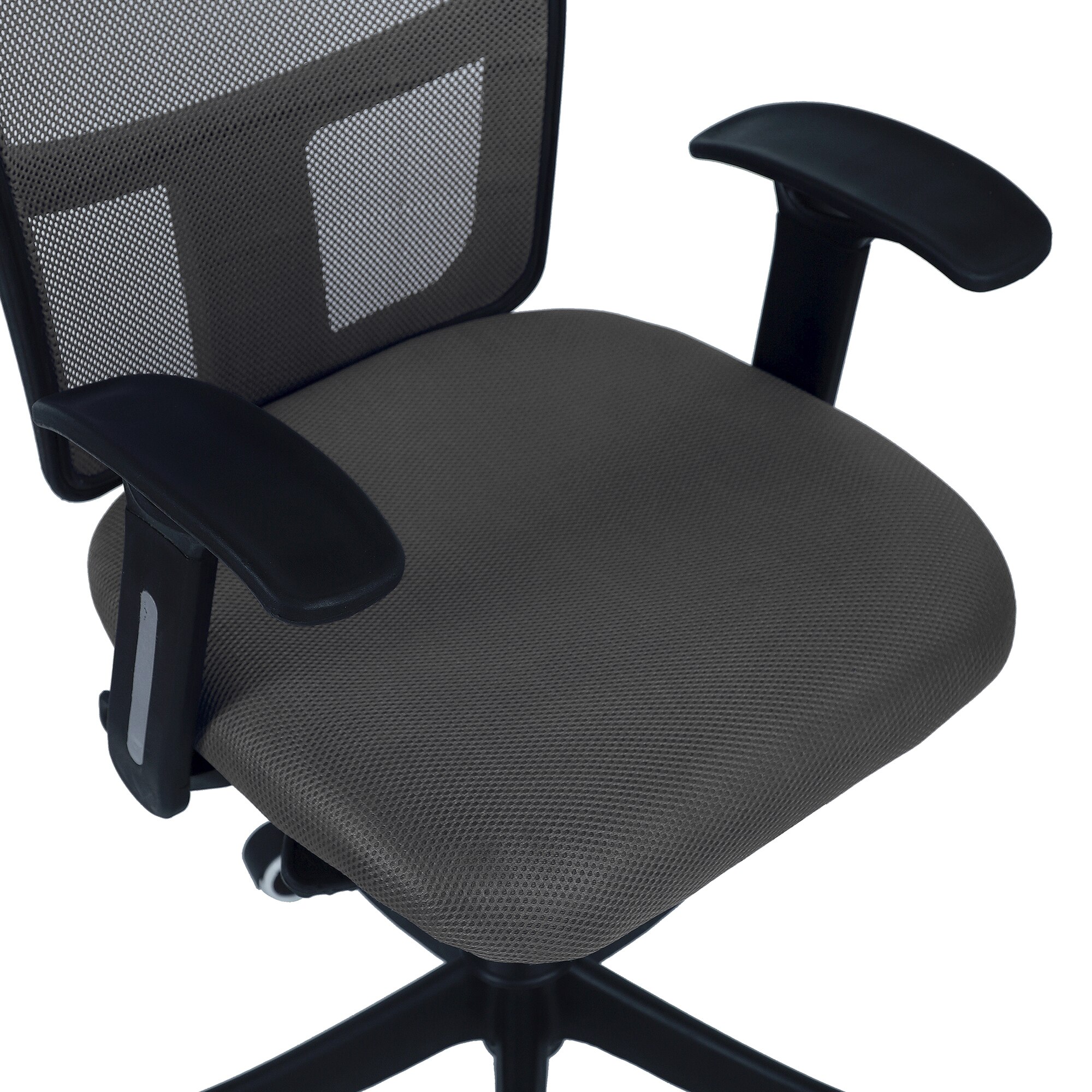 Jeaorda High Back Ergonomic Chair in Grey Colour