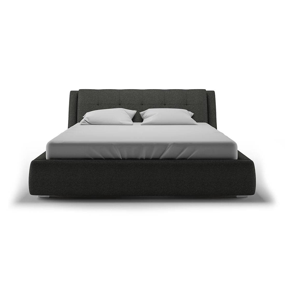 Stanhope Engineered Wood Queen Size Drawer Storage Upholstered Bed In Finish