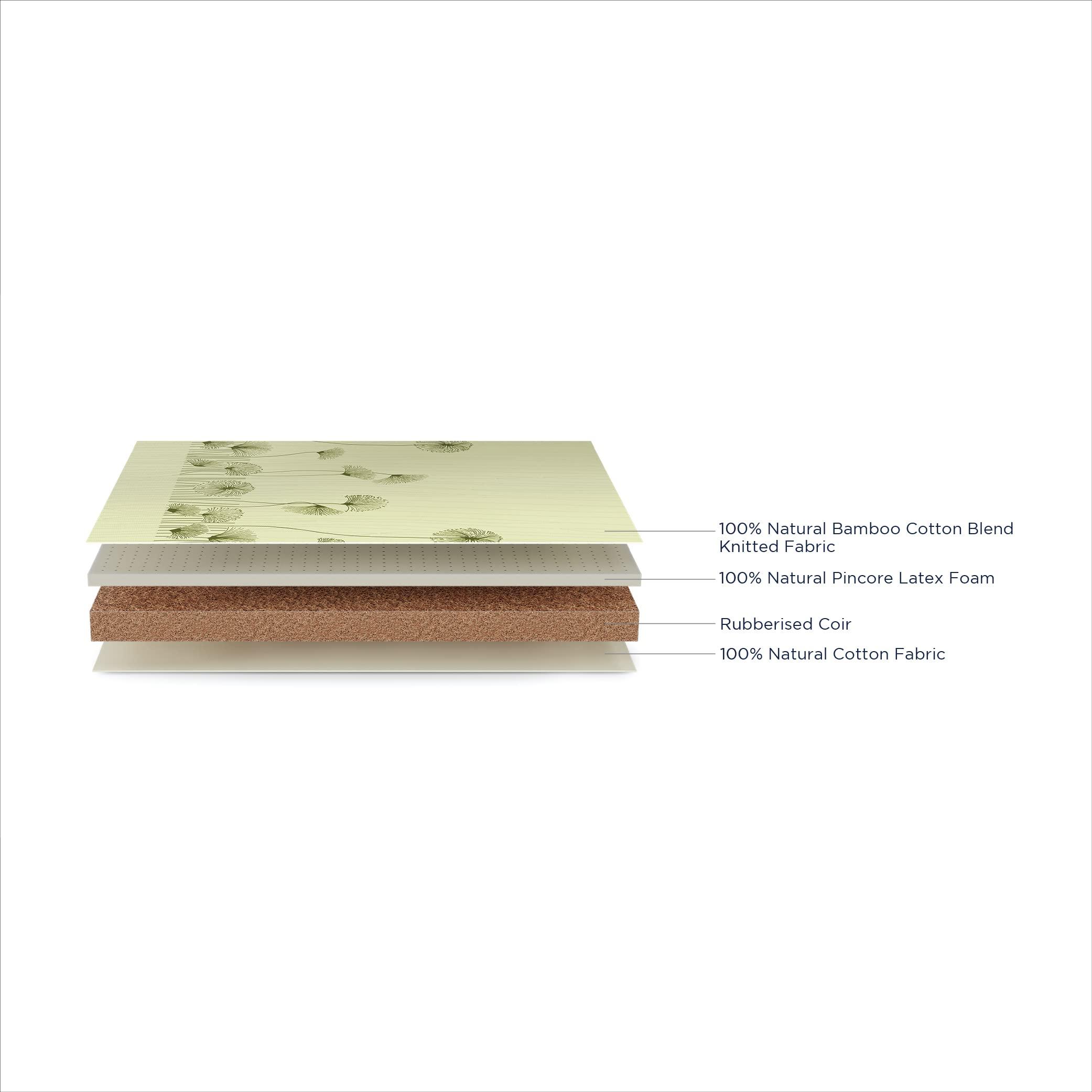 Avaasa 100% Natural Latex and Coir Mattress