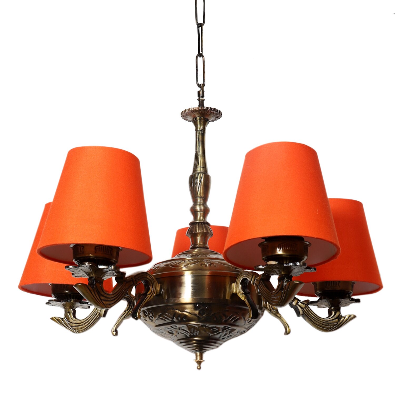 Devansh Wood Wall Mounted Lamp With Black Cotton Shade