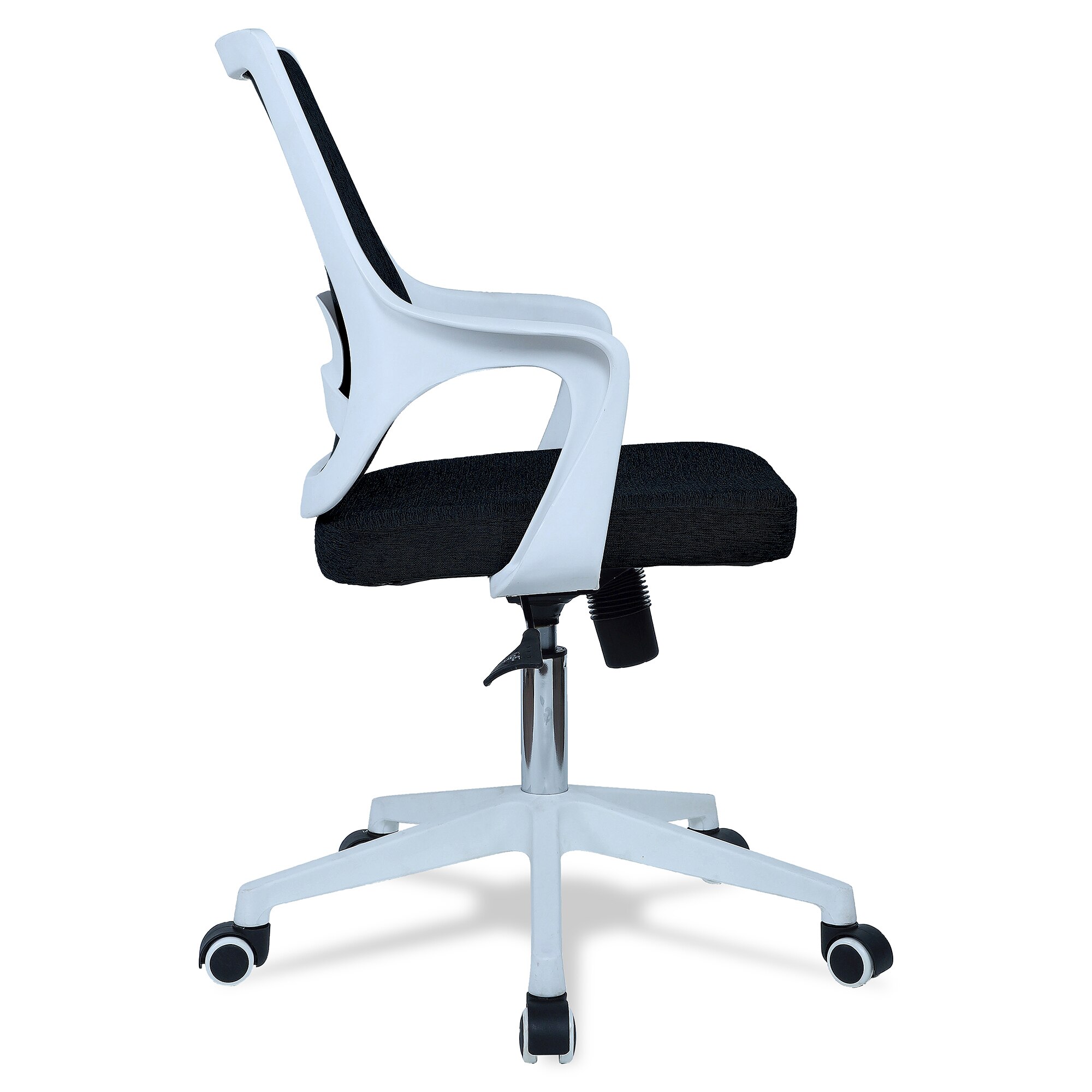 Mearveal Mid Back Ergonomic Chair in Black Colour