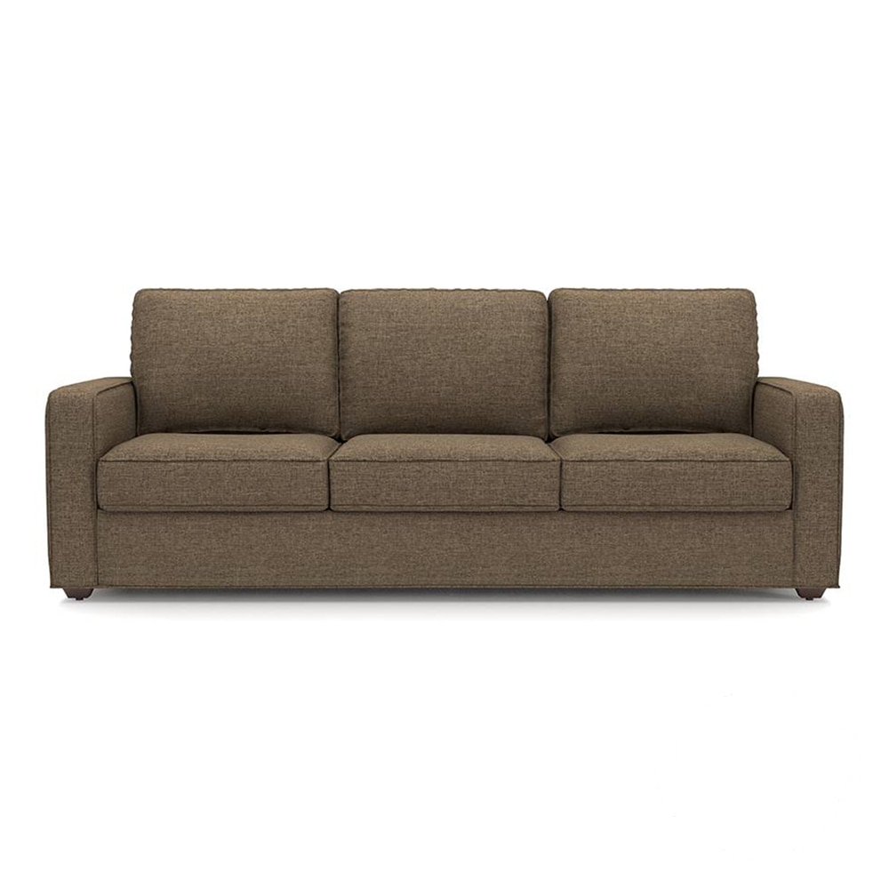 Apollo Compact Sofa Set (Colour : Dune, Cushion : Hard, Back Type : Regular, Seater : 3+1+1)