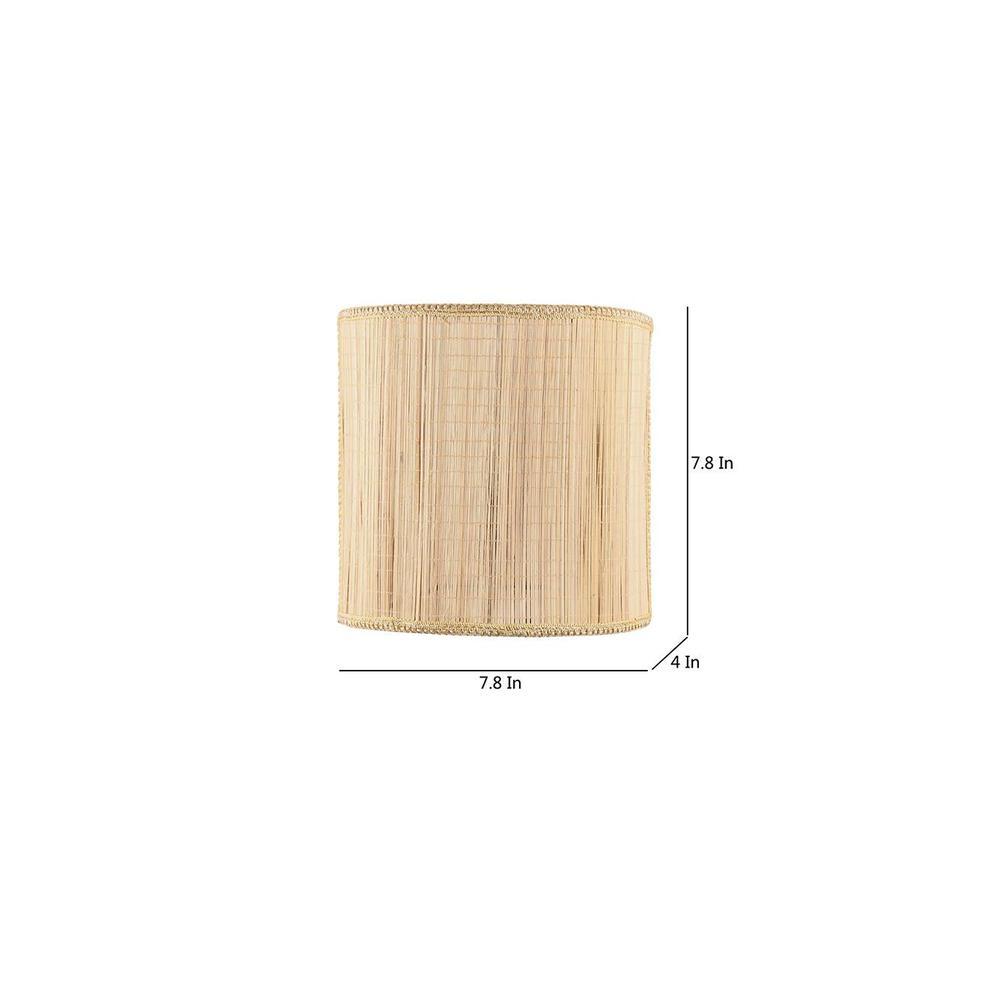 Jomar Beige Bamboo Wall Light