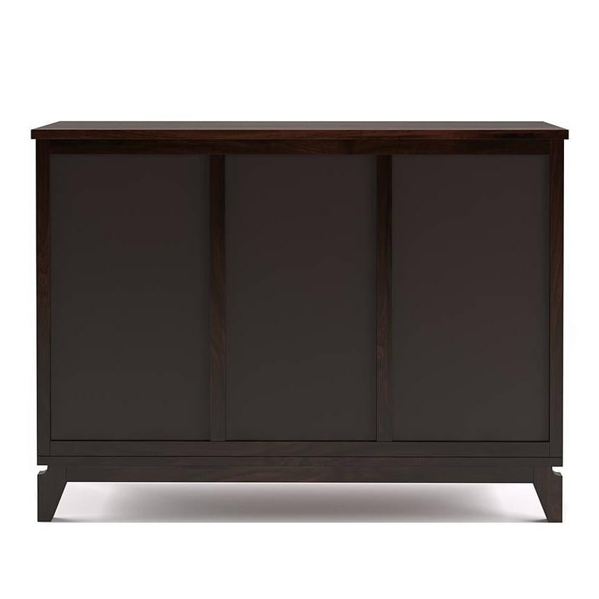 Akira XL Solid Wood Sideboard in Mahogany Finish