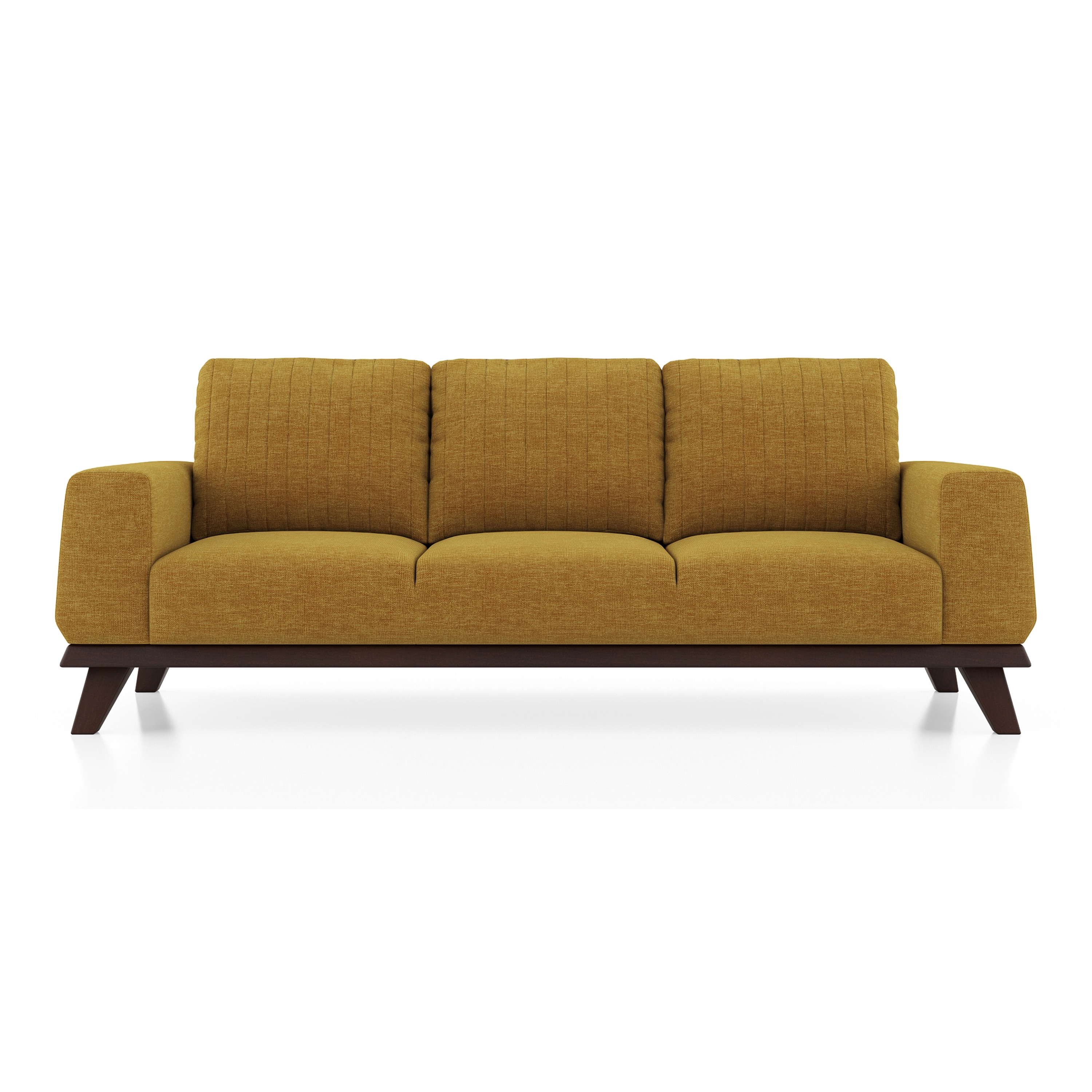 Granada Sofa Set (Colour: Ochre, Seater: 3+2+1)