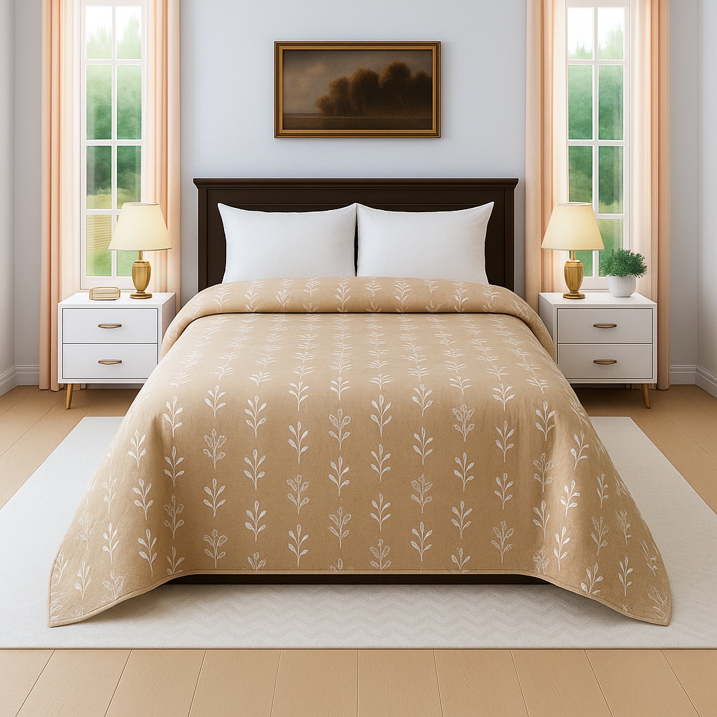 Threads Silky Touch Premium Super Soft Cozy  Double Bed Comforter 240 X 220 Cms