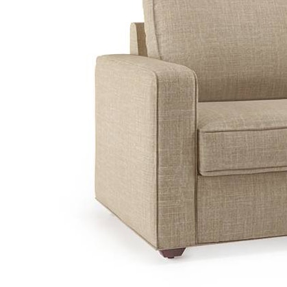 Apollo 2 Fabric Seater Sofa in Sandshell Beige Colour