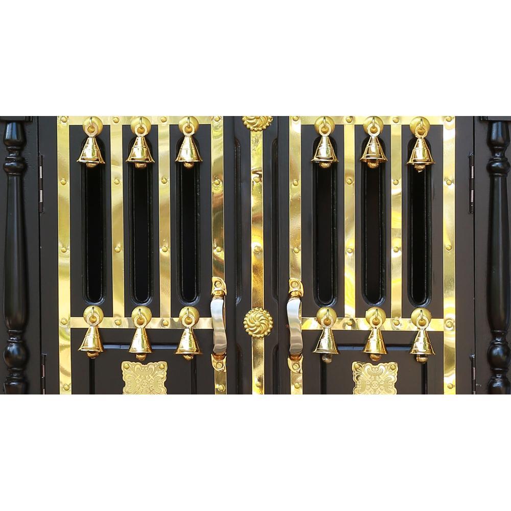 turvi solid wood prayer unit in mahagony finish