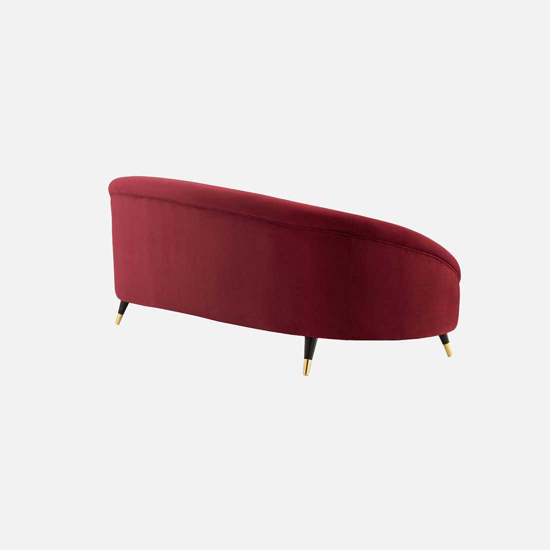 Corpen Fabric Sofa (Maroon)