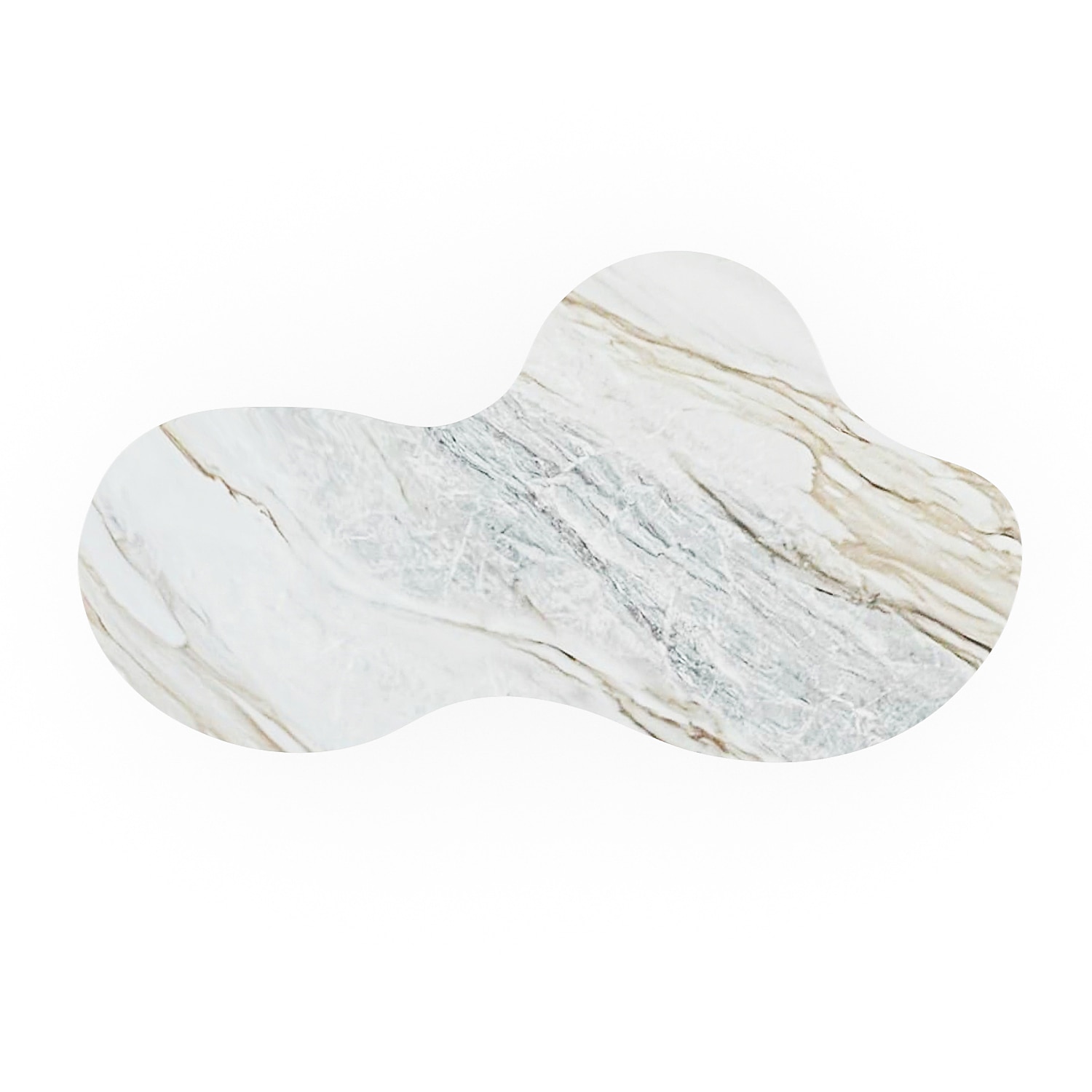 Montana Metal Coffee Table In Palisandro Sintered Stone And Dark Gold Finish