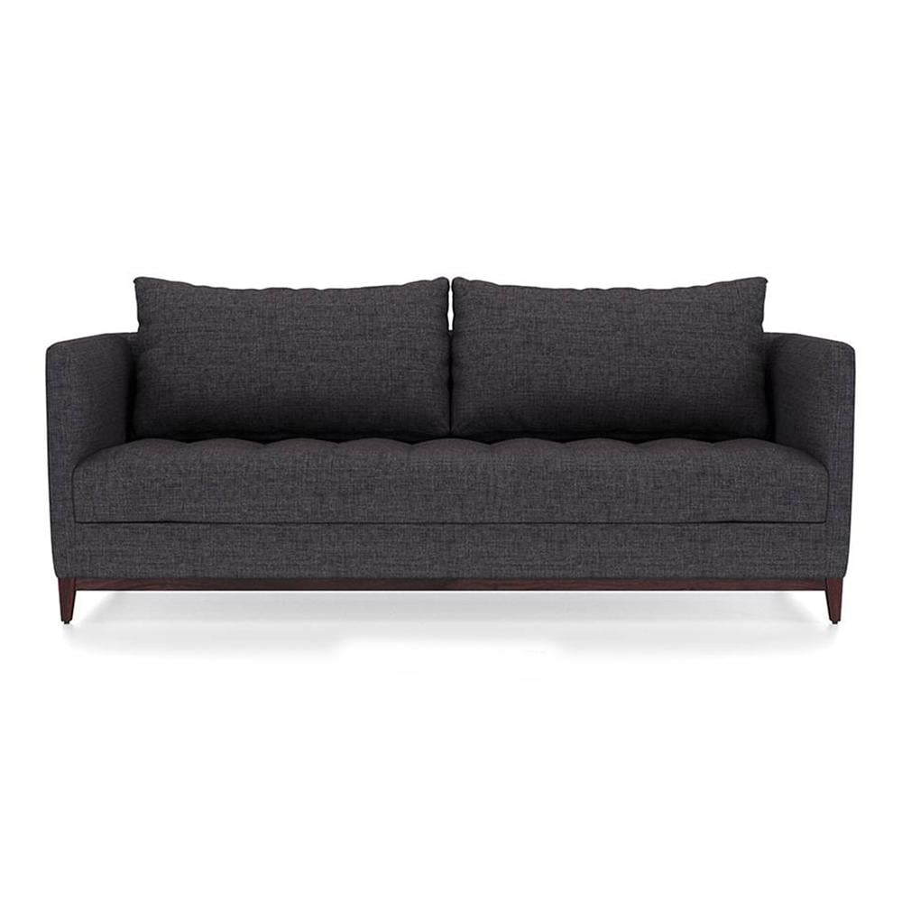Florence Essential 3 Seater Fabric Sofa in Steel Colour