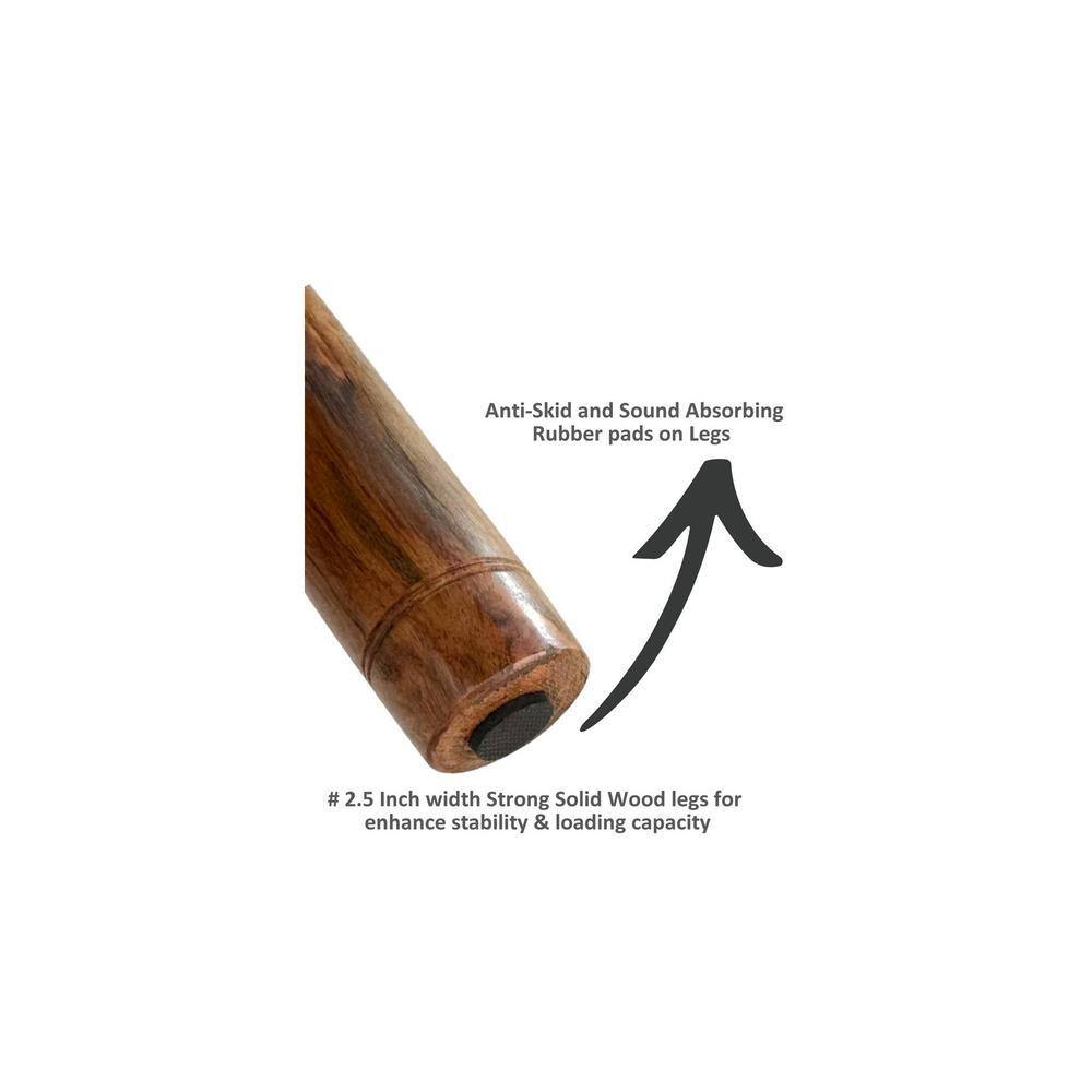 Morgan Solid Wood Pouf Stool in Ivory Sparkle Velvet Fabric