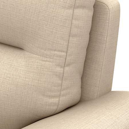 Adelaide Essential 2 Seater Fabric Sofa in Pearl Colour