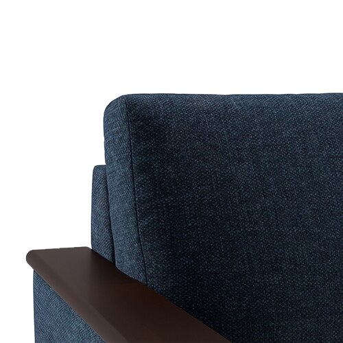 Corby Sofa Set (Colour: Cobalt Blue, Seater: 2+1+1)