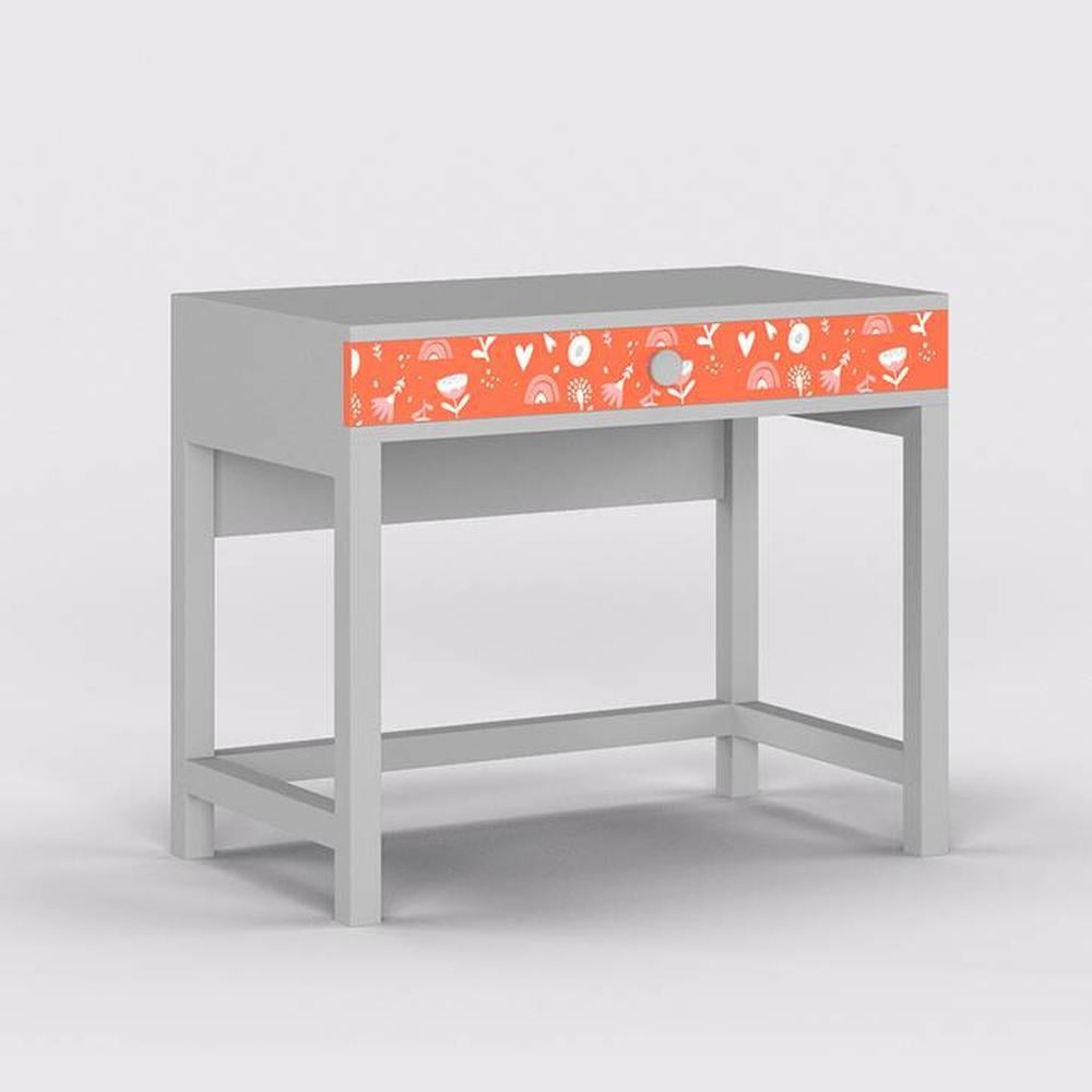 Topolino Study Table - Silver Grey