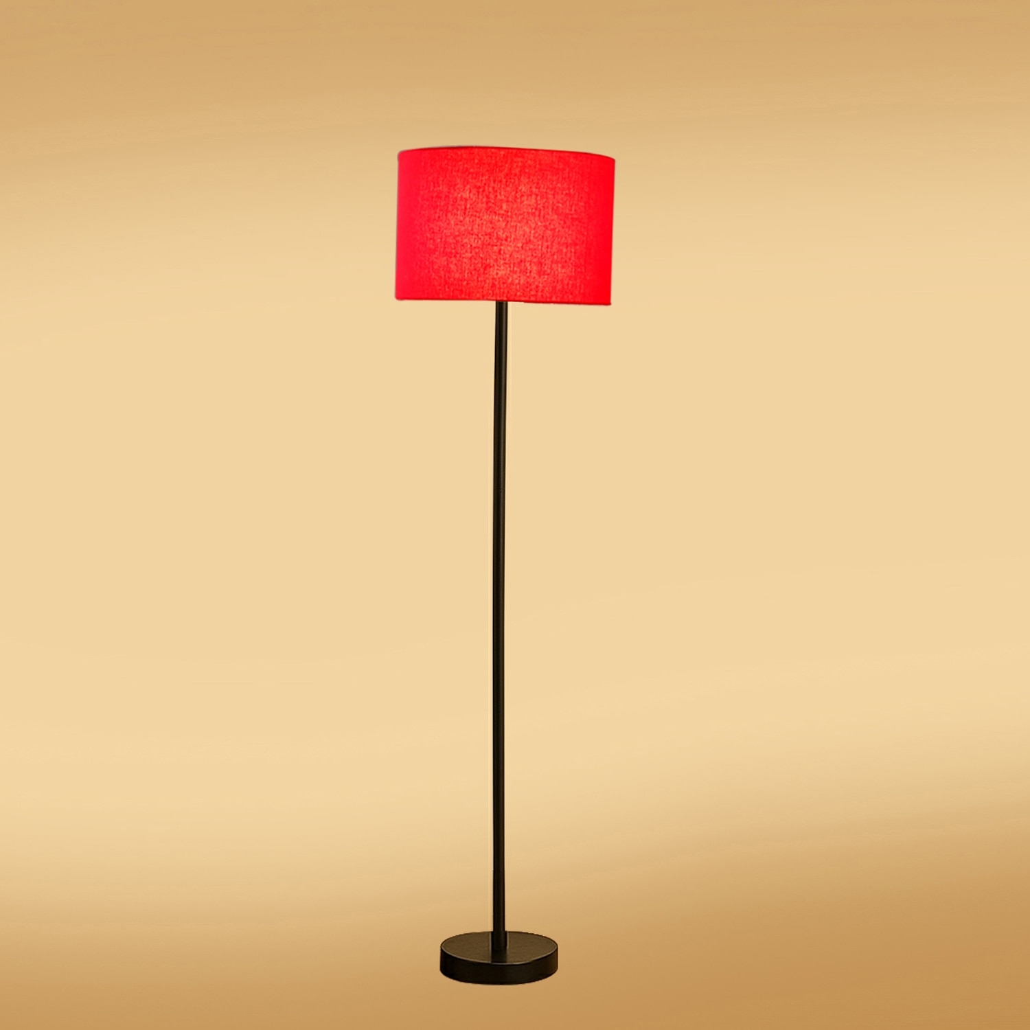 Devansh Wood Floor Lamp