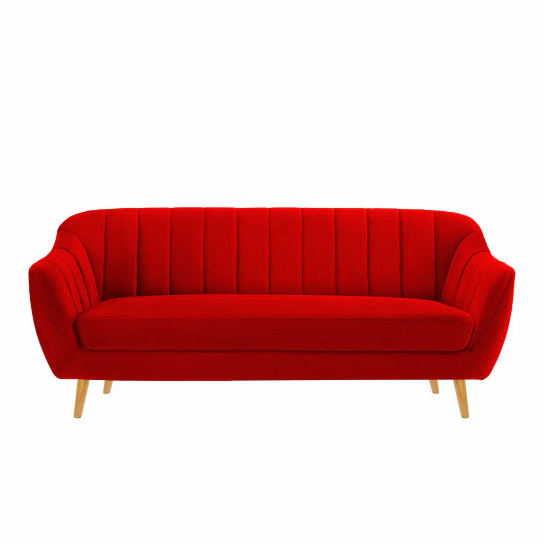 Neo Fabric Sofa - Red
