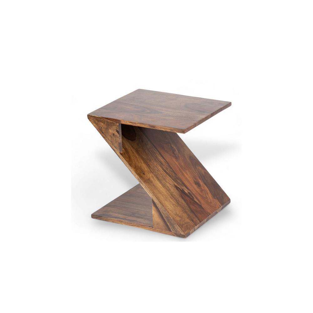 Berlin Bedside Table - Teak Finish