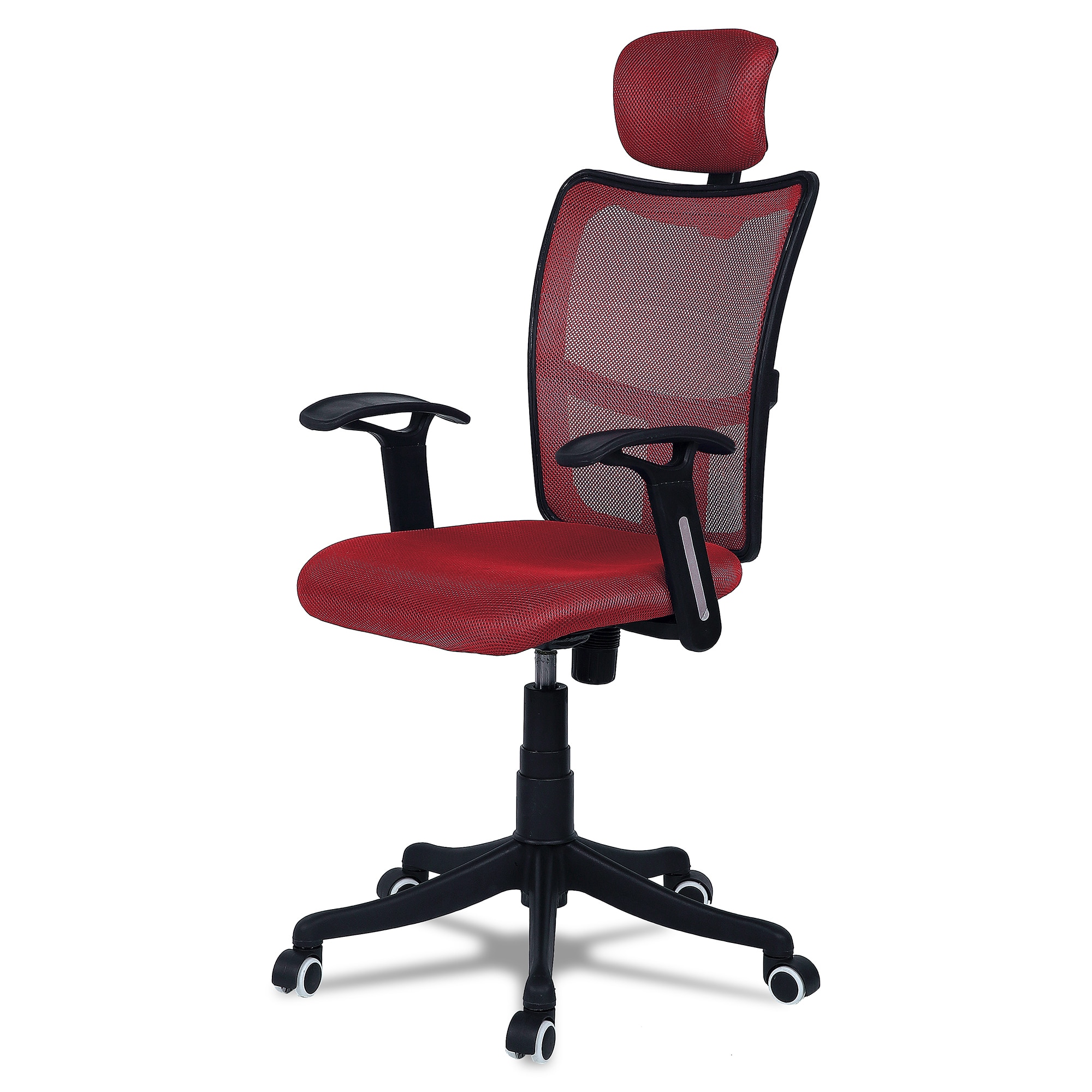 Jeaorda High Back Ergonomic Chair in Red Colour