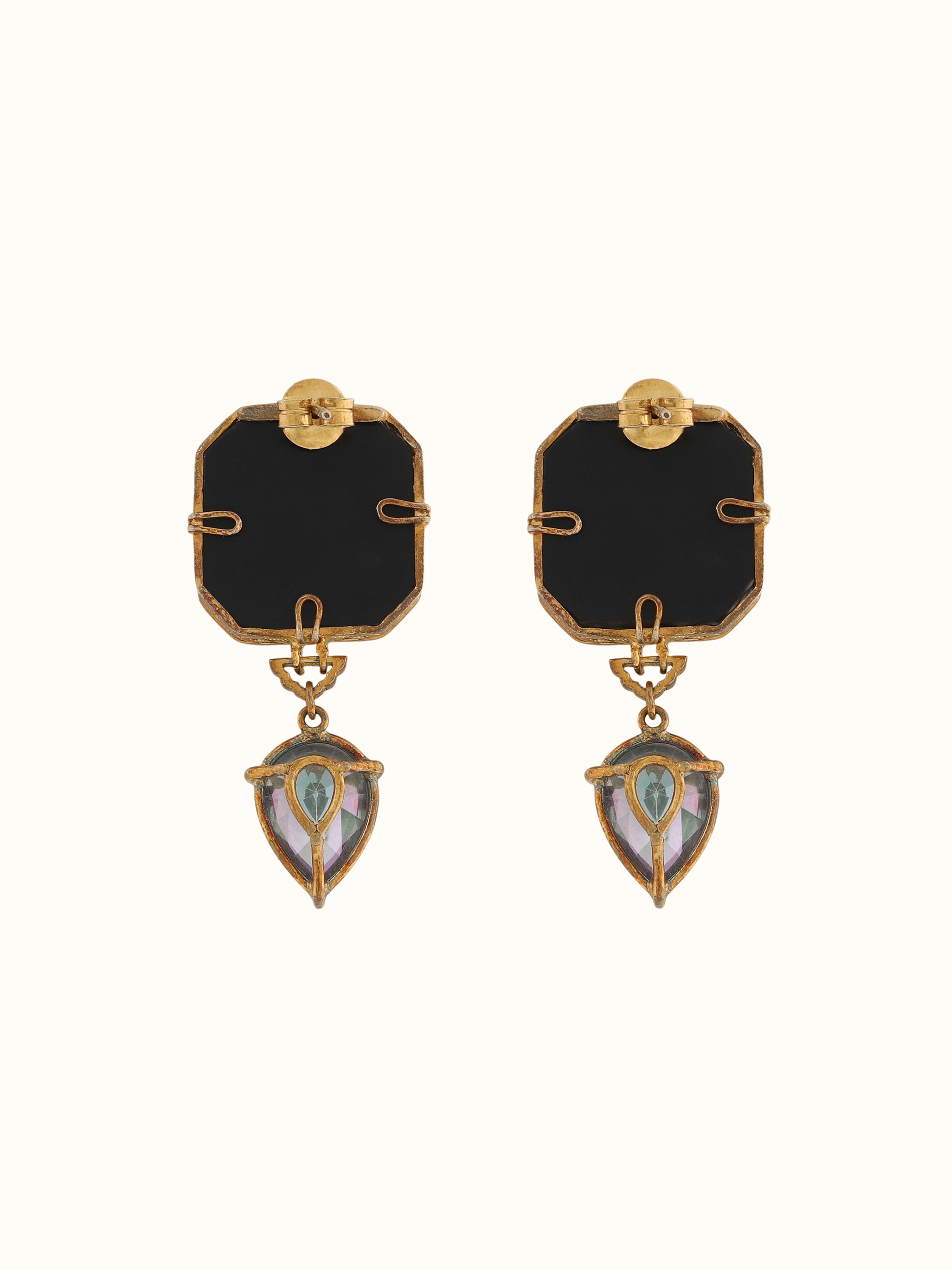 Parchinkari Silver Drop Earrings