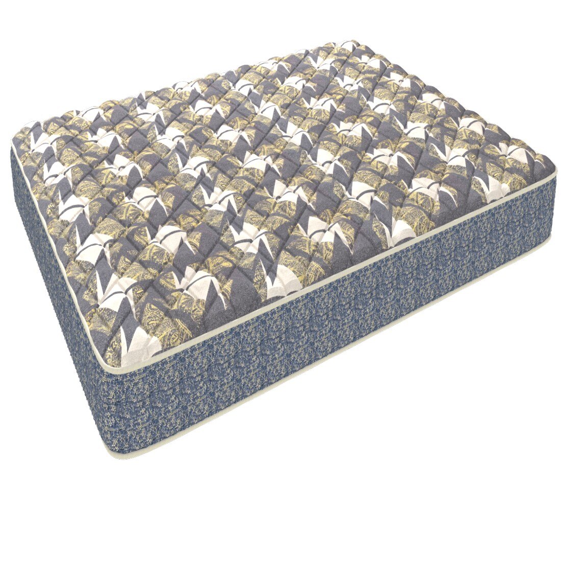 Recharge Orthopedic With Rebotech Technology 4.5 Inch Single Size Bonded Foam Mattress (81X35 Inches) Double-Sided Quilted, Premium Knitted Fabric