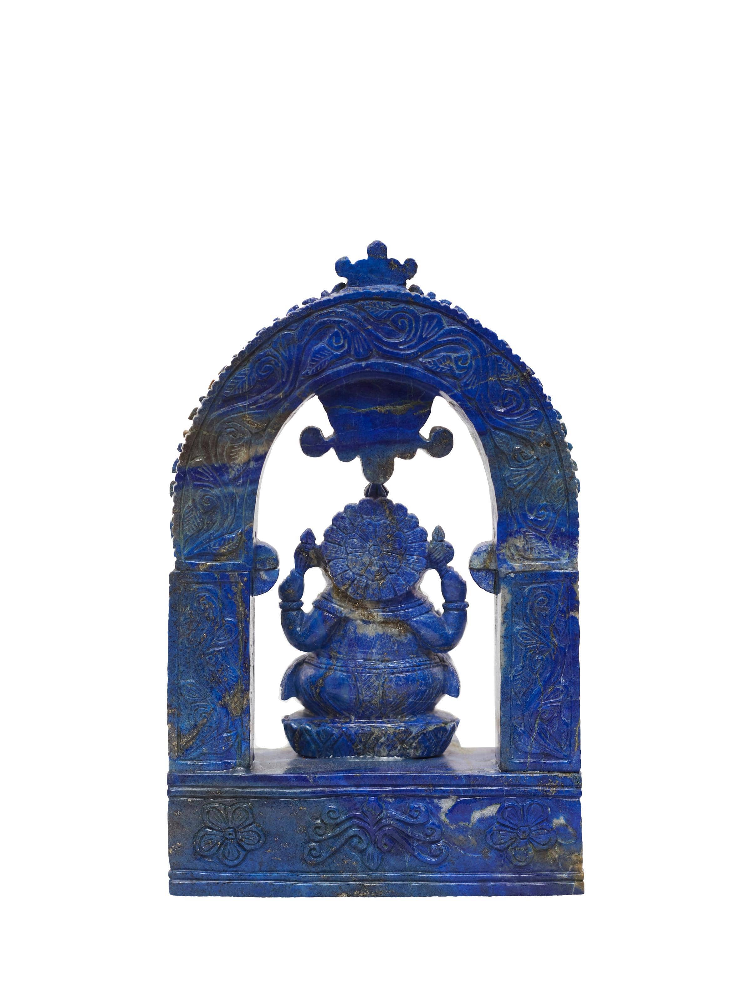 Lapis Lazuli Ganesha Idol