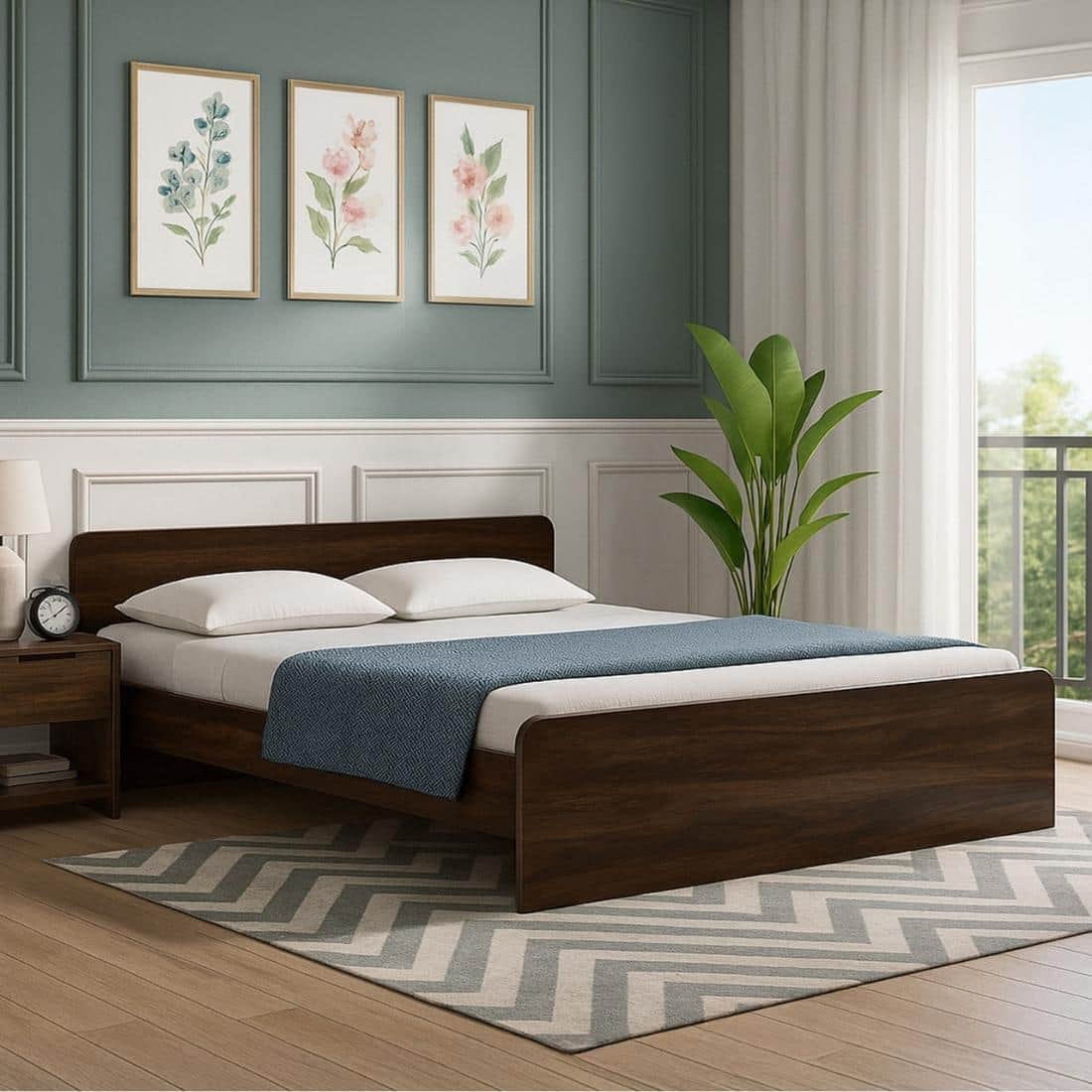 Esmeralda Queen Bed without Storage