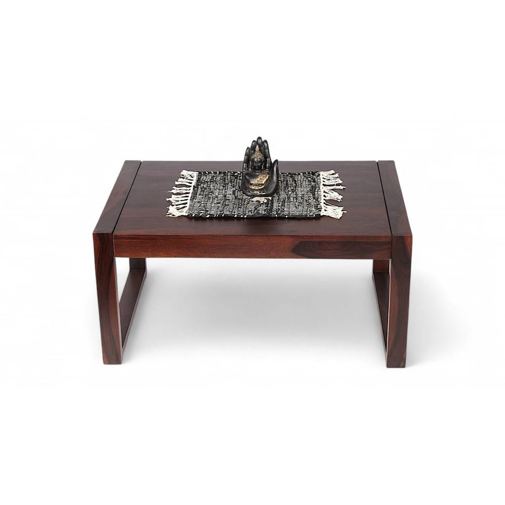 Hamstreet Sheesham Wood Coffee Table In Walnut Finish