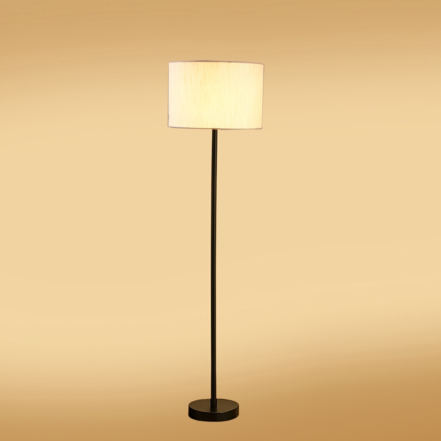 Devansh Wood Floor Lamp