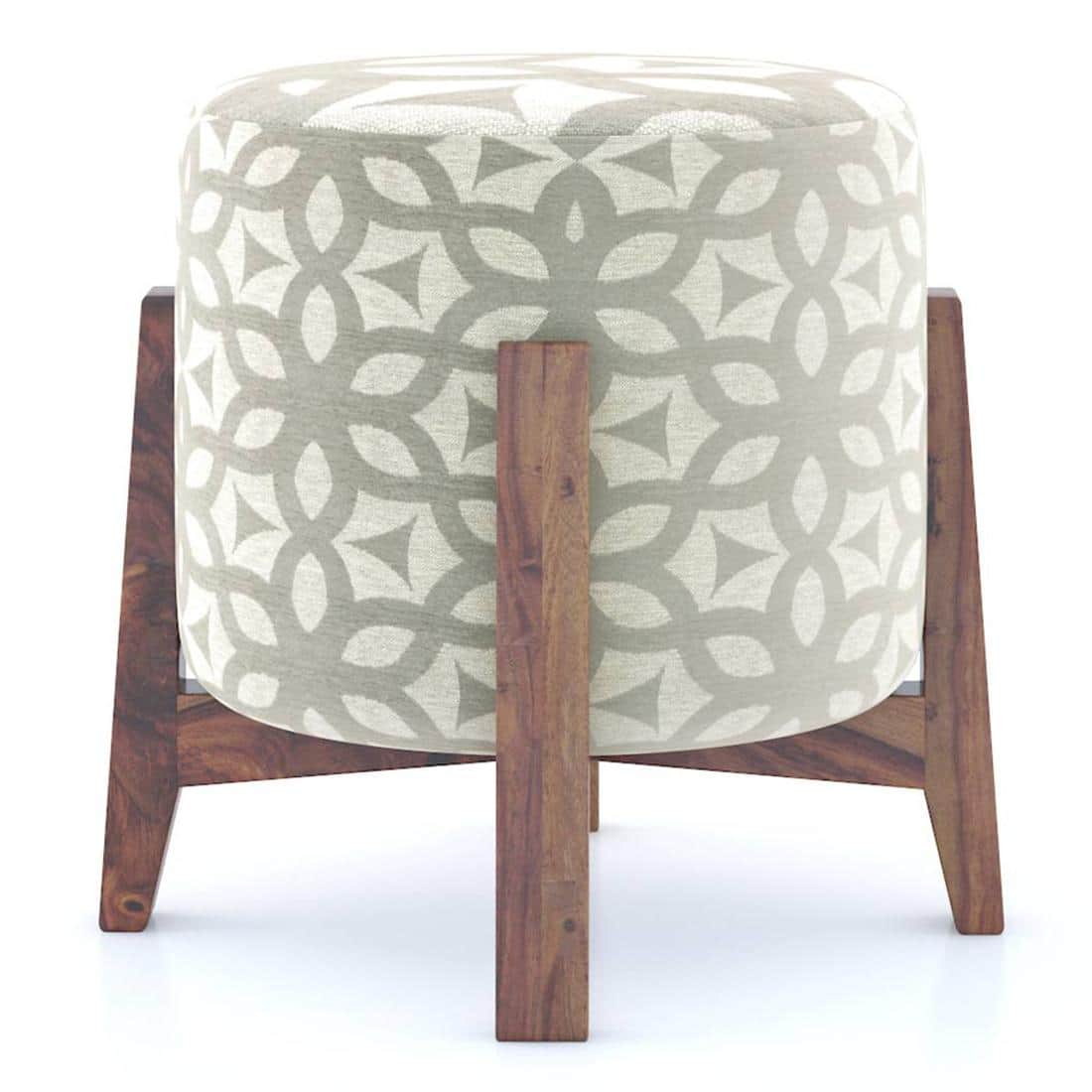Nicole Stool in Grey Lattice Colour