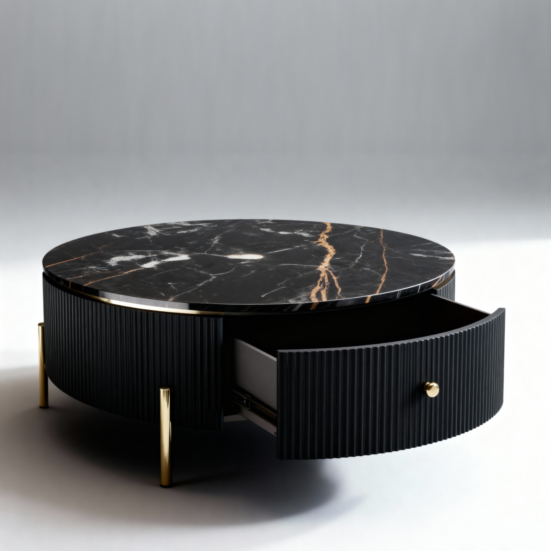 Belly Modern Black Table