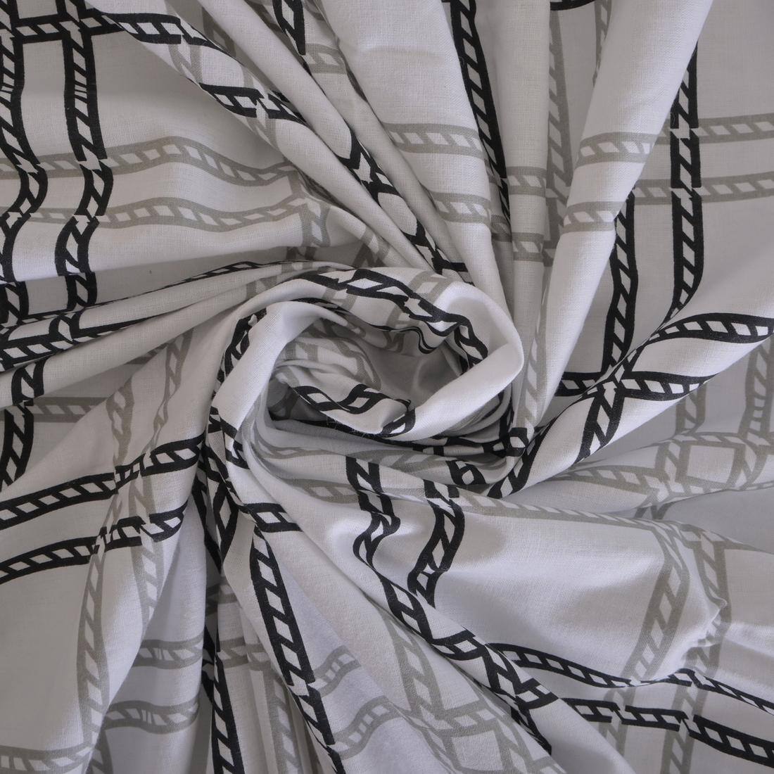 Threads Silky Touch Premium Super King Size Flat Bedsheet 274 x 274 cms