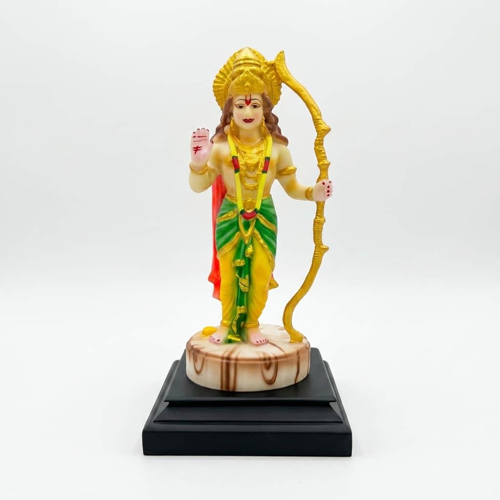 Devotional Eternal Shri Ram Statue in Multicolor Colour - Vedas