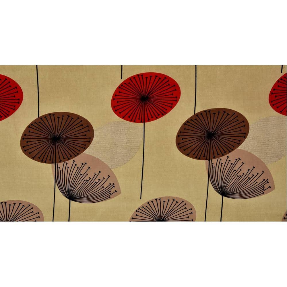 Idriss Multicolor Abstract 180 TC Cotton Double Size Bedsheet with 2 Pillow Covers