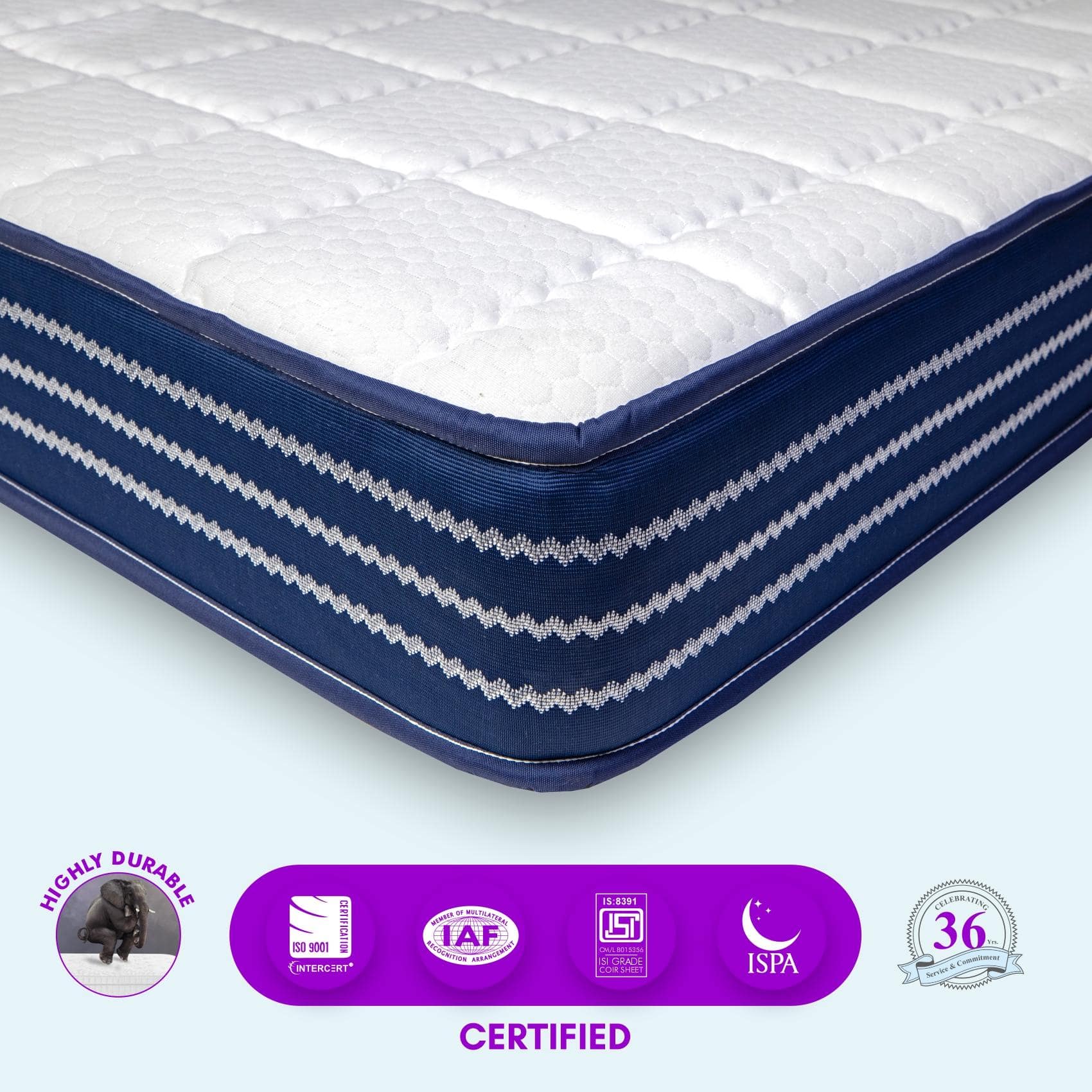 Ortho Pocket with SrtX Tech Single Size Mattress (78 x 35 in, 6 Inches)