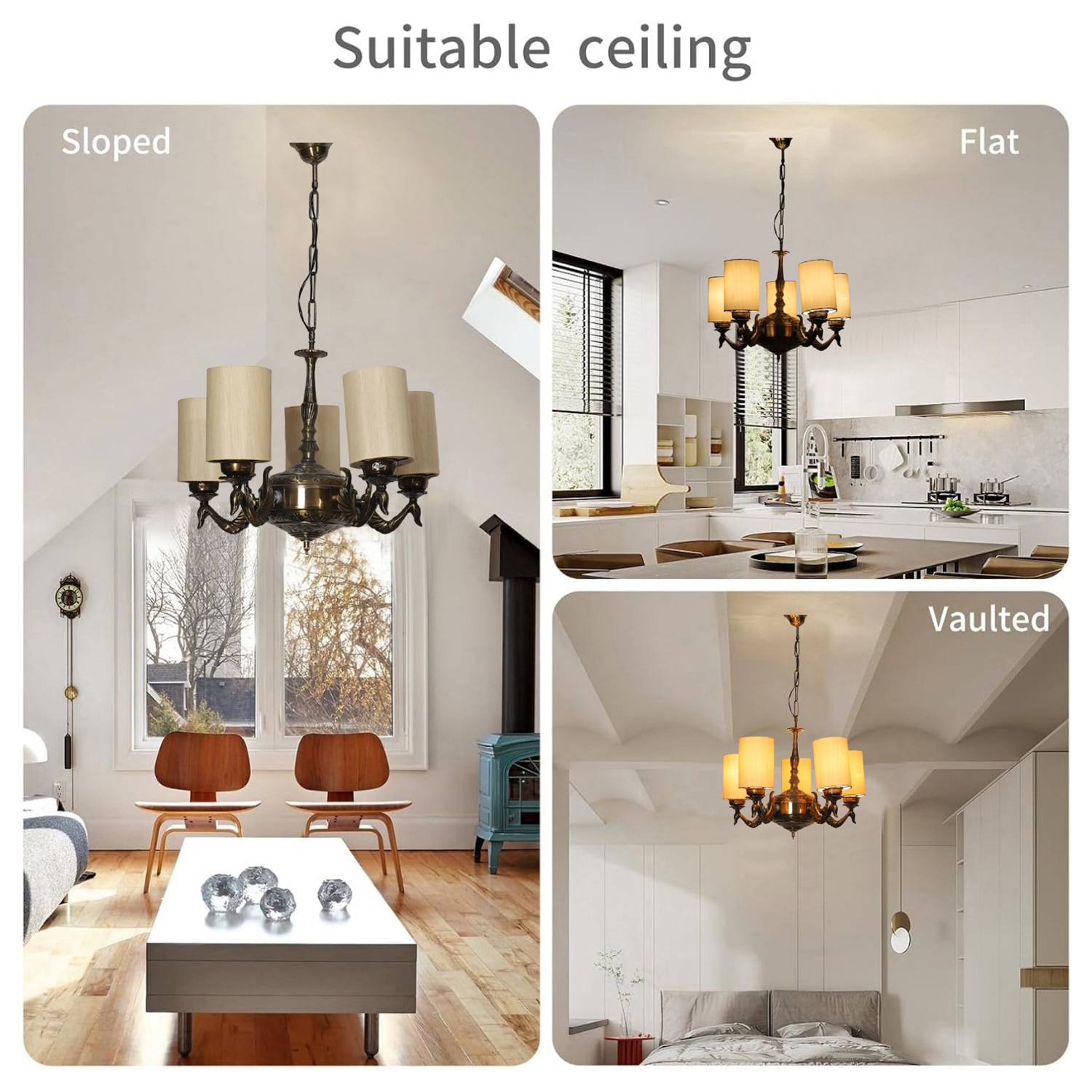 Devansh Dual Gold  Antique Wall Mounted Lamp With Black  Cotton Shade