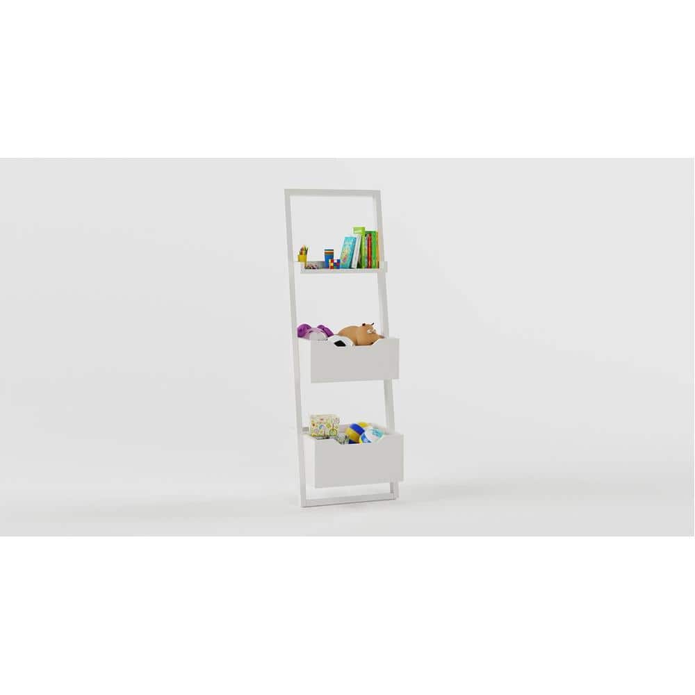 Triple Scoop Storage Unit - White