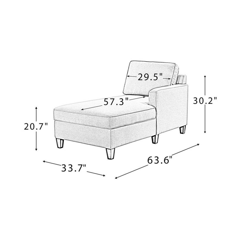 Bali Fabric Chaise Launger in Maroon Colour