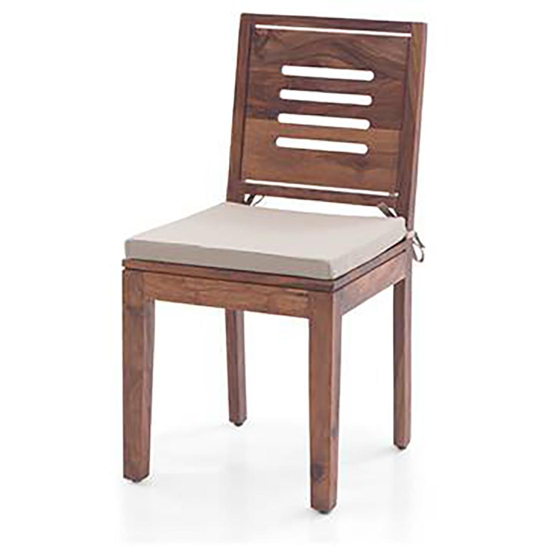 Puco Seat Cushions Set of 2 in Wheat Brown Colour