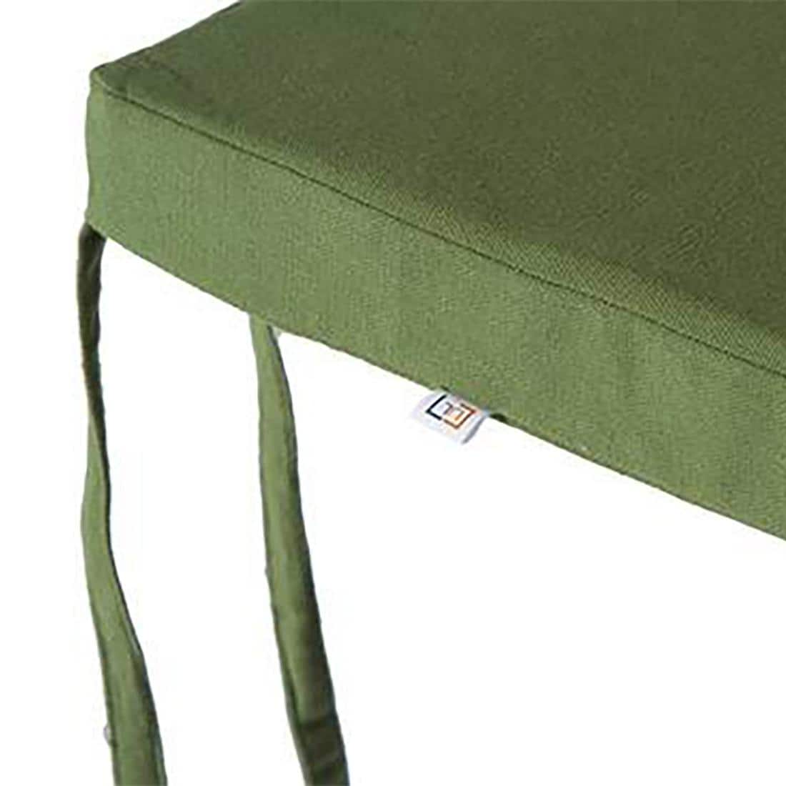 Puco Seat Cushions Set of 2 in Avocado Green