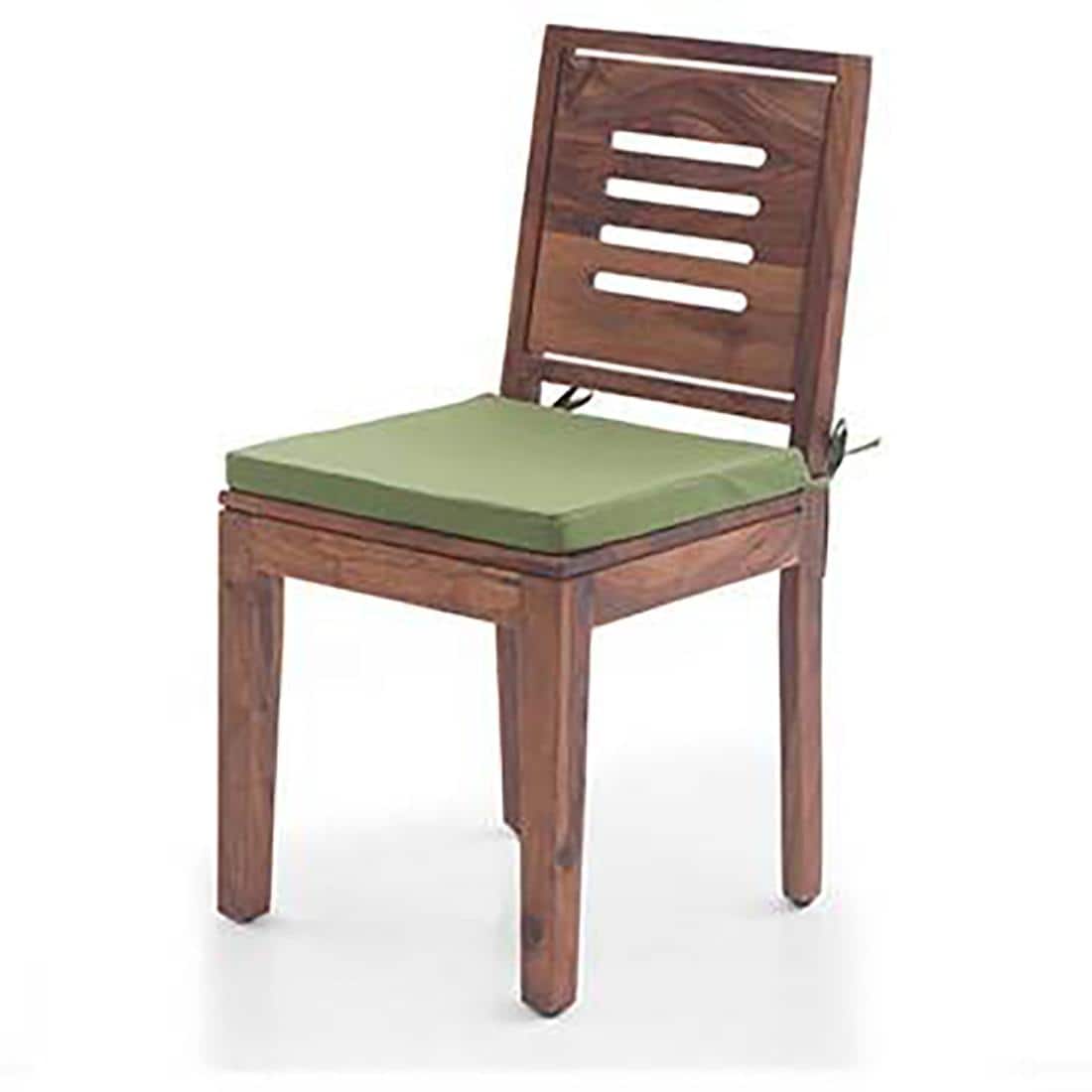 Puco Seat Cushions Set of 2 in Avocado Green