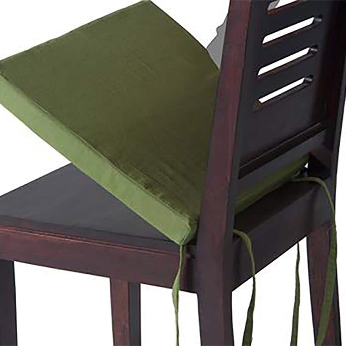 Puco Seat Cushions Set of 2 in Avocado Green