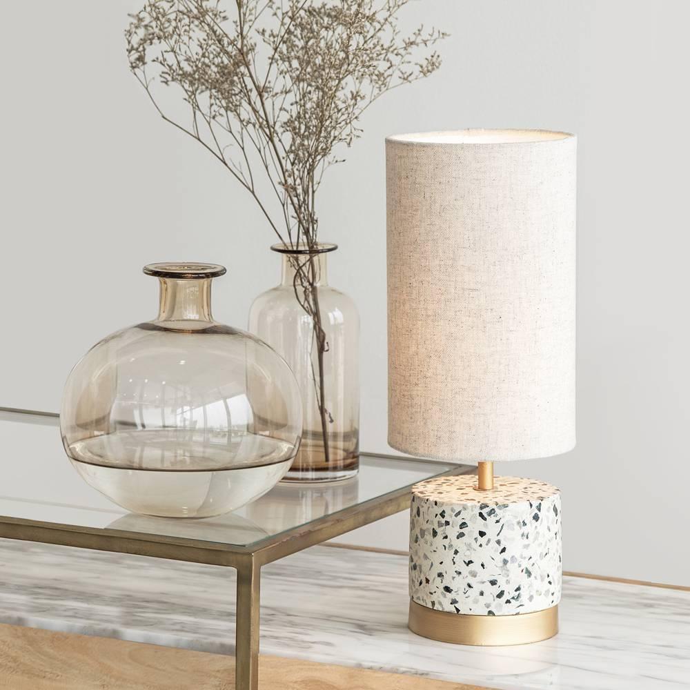 Speckle Round Table Lamp