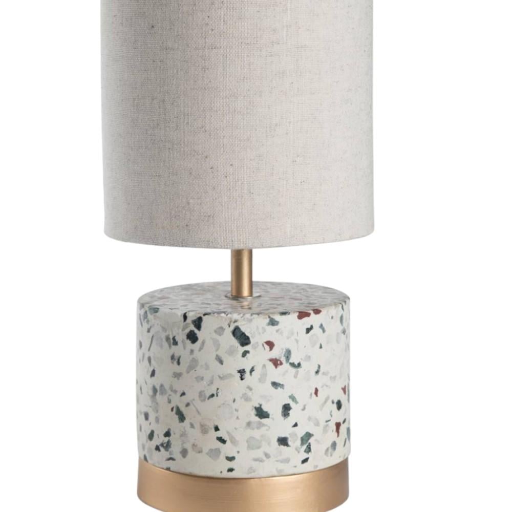 Speckle Round Table Lamp
