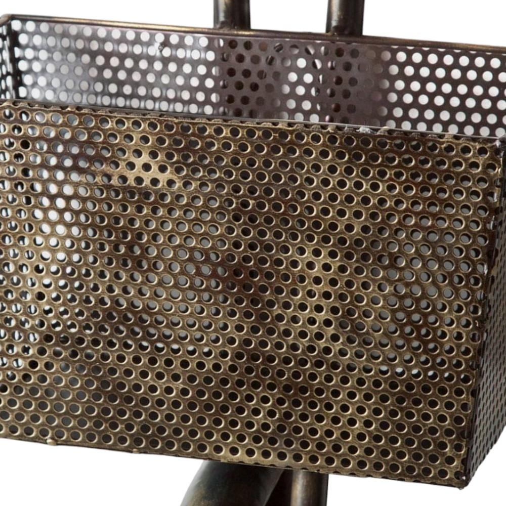 Retro Cycle Wall Decor - With Basket