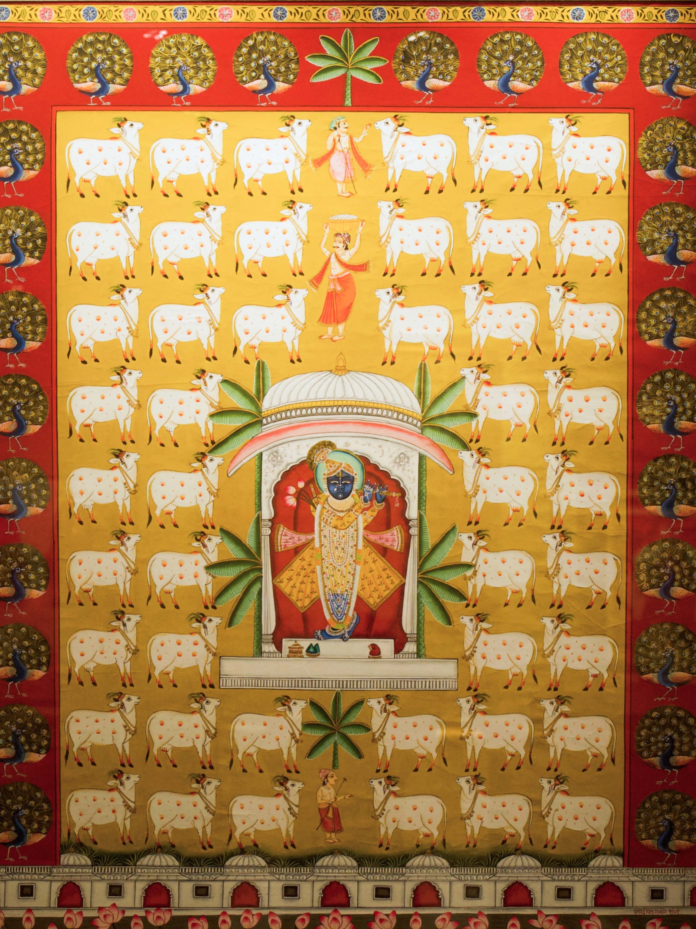 Shrinathji Gopashtami Pichwai Painting