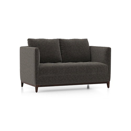 Florence Premium 2 Seater Fabric Sofa in Smoke Colour
