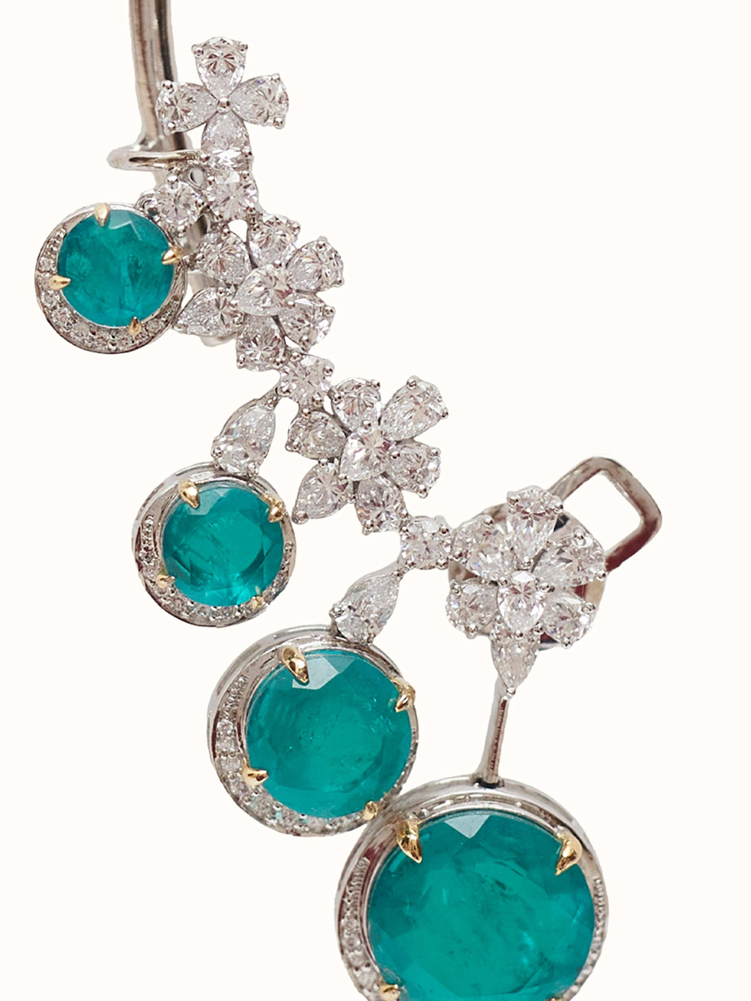 Silver Smithing Drop Earrings