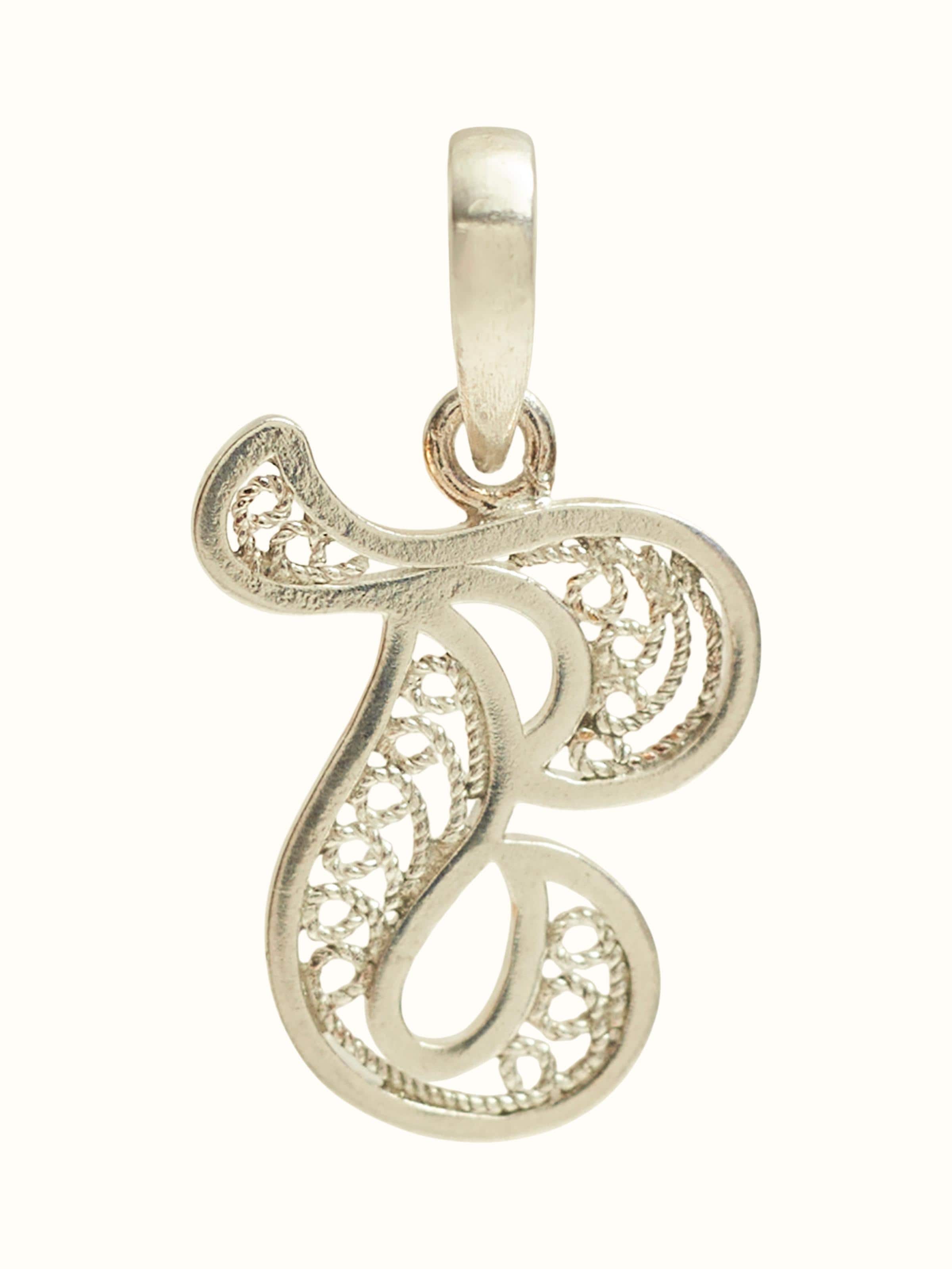 Silver Filigree-Odisha Silver Pendant