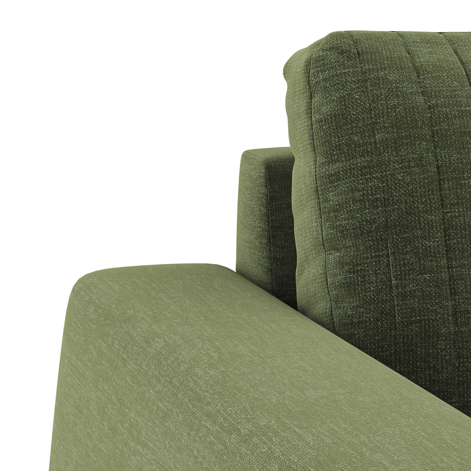 Granada Essential 2 Seater Fabric Sofa In Moss Green